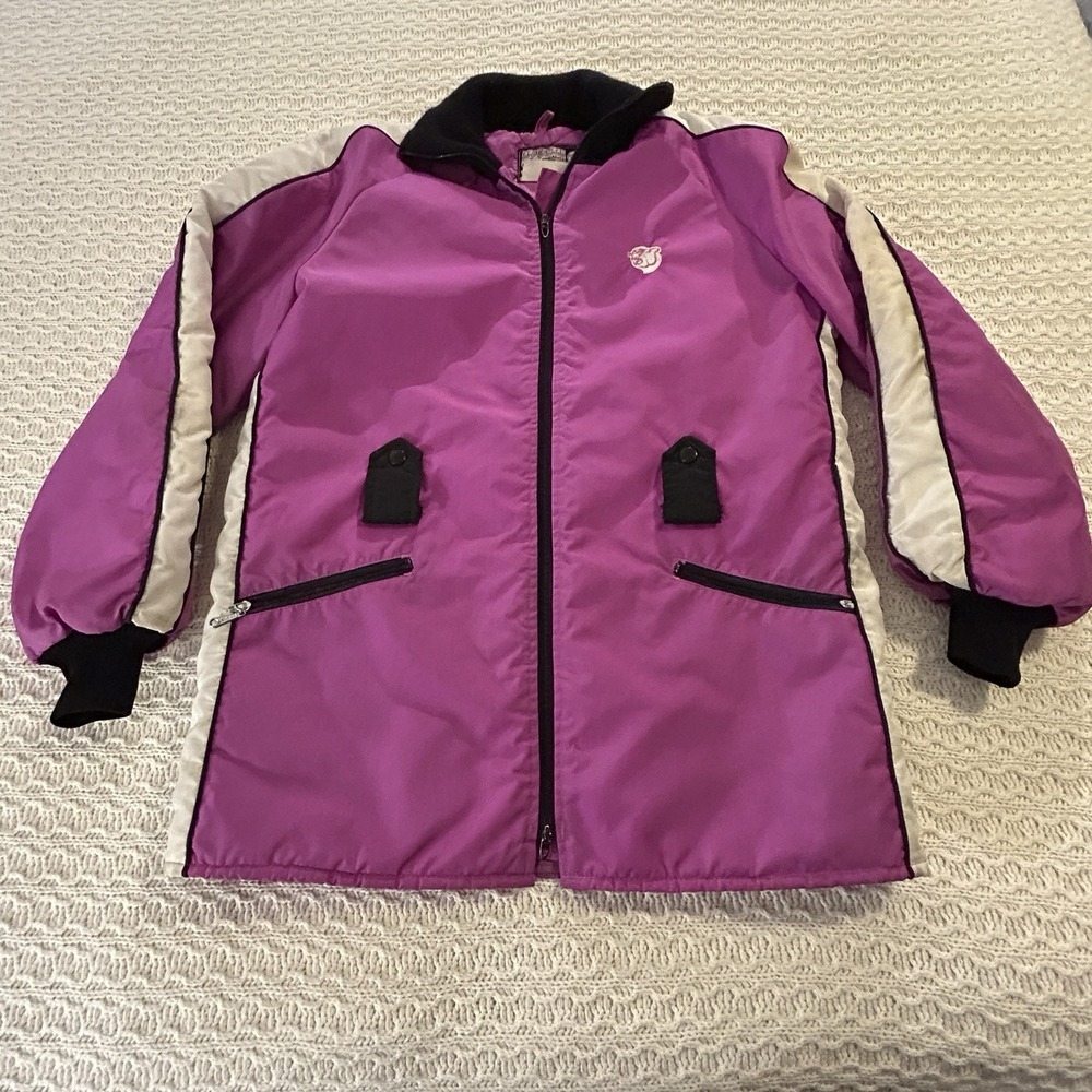 Rare‎ Vintage Arctic Cat Pink Purple Arctic Wear Snowmobile Ski Jacket Sz Medium